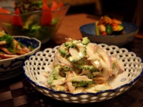 さっぱり!ゴーヤとツナの夏サラダ★